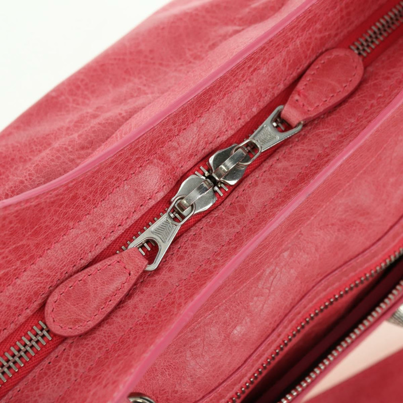 【日本直送】BALENCIAGA Giant Town 手提包 皮革 2way 粉紅色 240578 正品 am11459SAV-19