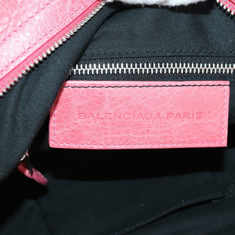 【日本直送】BALENCIAGA Giant Town 手提包 皮革 2way 粉紅色 240578 正品 am11459SAV-20