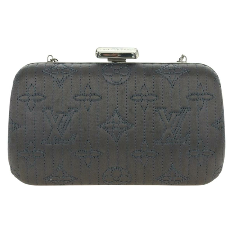 【日本直送】路易威登 Monogram Motard Minodiere 手拿包 灰色 M95802 LV 正品 175928V-1