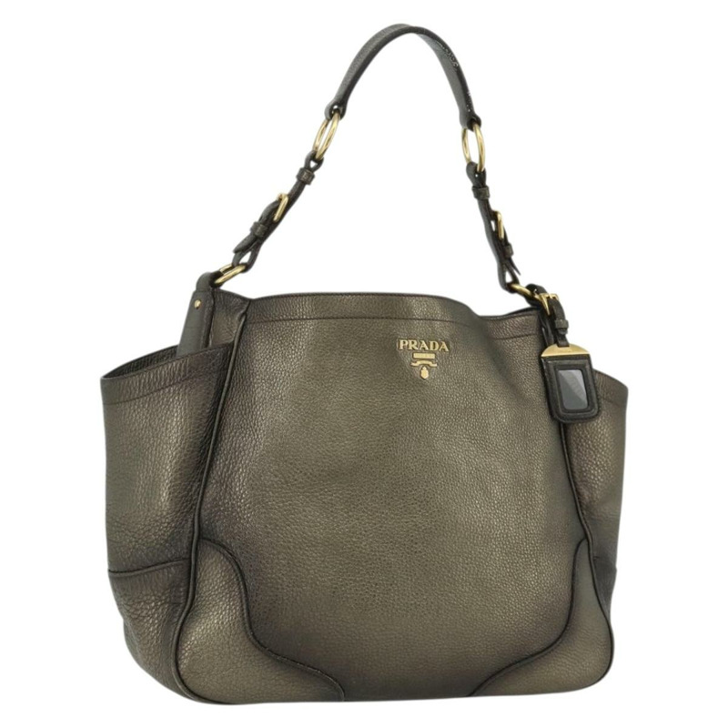 【日本直送】PRADA 金色皮革肩背包 正品 175839A-0