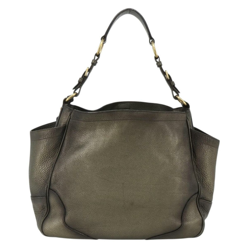 【日本直送】PRADA 金色皮革肩背包 正品 175839A-1
