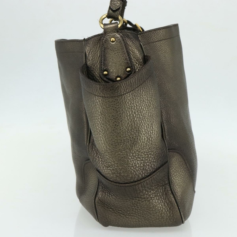 【日本直送】PRADA 金色皮革肩背包 正品 175839A-2