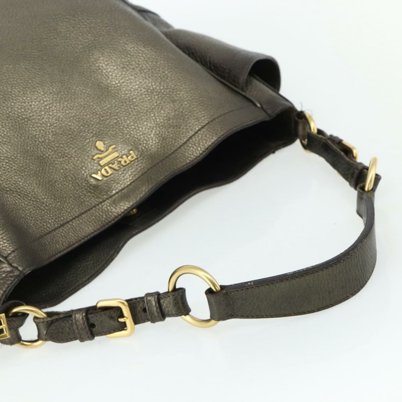 【日本直送】PRADA 金色皮革肩背包 正品 175839A-6