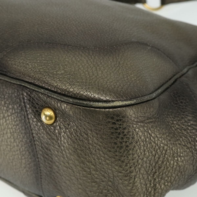 【日本直送】PRADA 金色皮革肩背包 正品 175839A-7