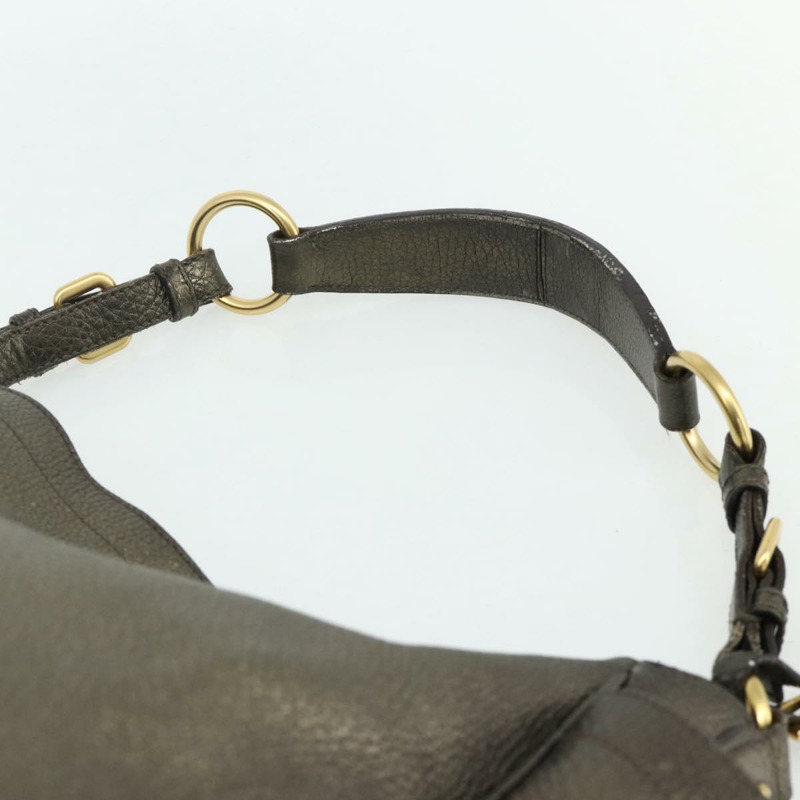 【日本直送】PRADA 金色皮革肩背包 正品 175839A-13