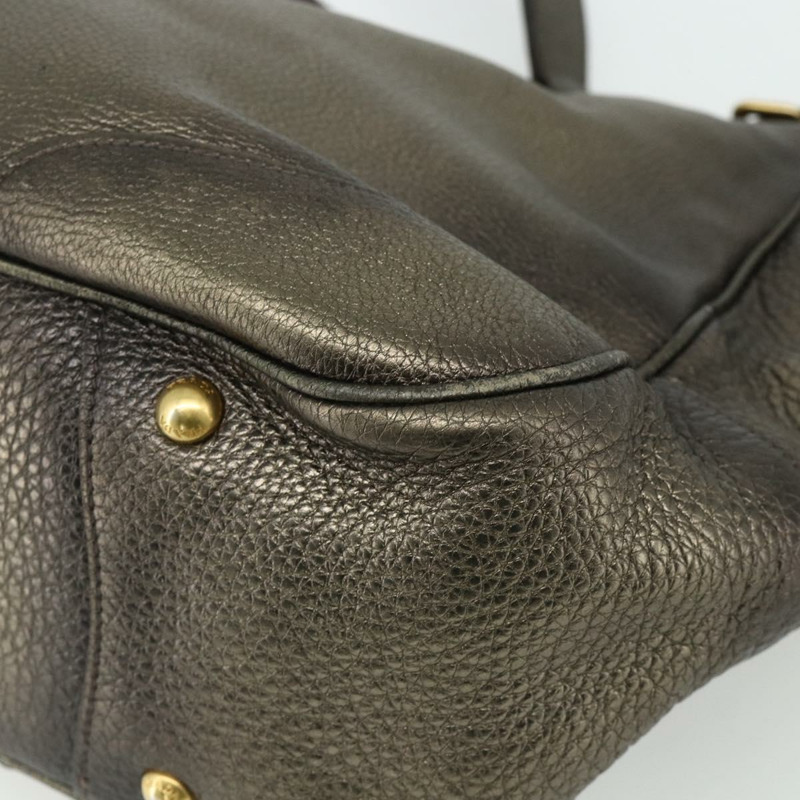 【日本直送】PRADA 金色皮革肩背包 正品 175839A-15