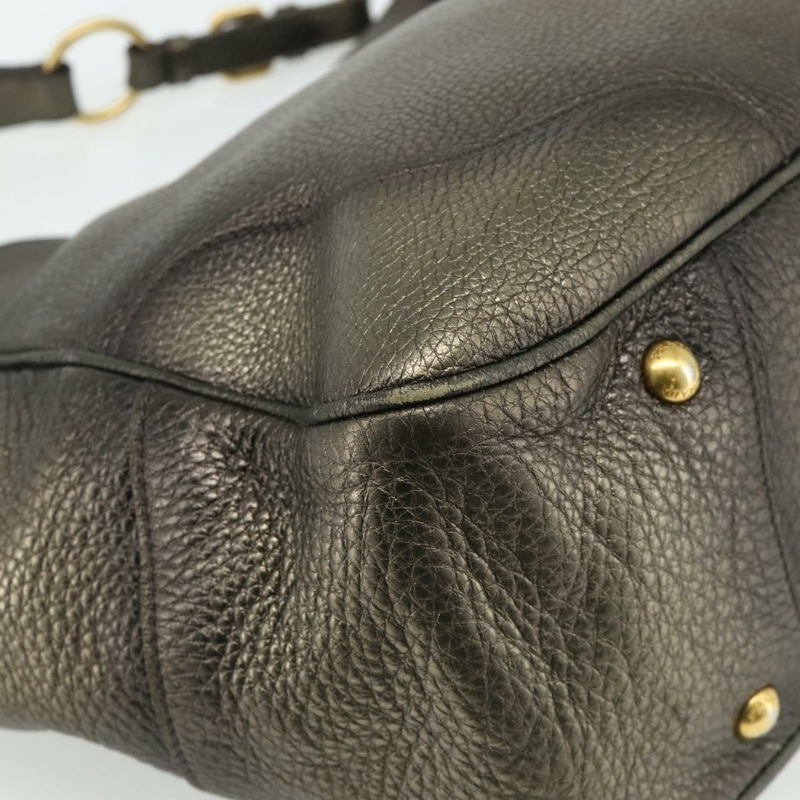 【日本直送】PRADA 金色皮革肩背包 正品 175839A-16