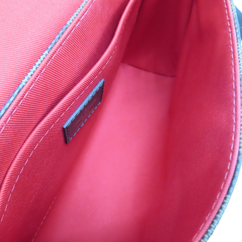 棕色 棋盤格帆布 Croisette 肩背包 N53000【LOUIS VUITTON LV 路易威登】 N53000-2