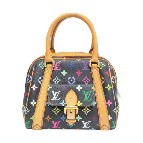黑彩 原花帆布 Priscilla 手提包 M40097【LOUIS VUITTON LV 路易威登】 M40097