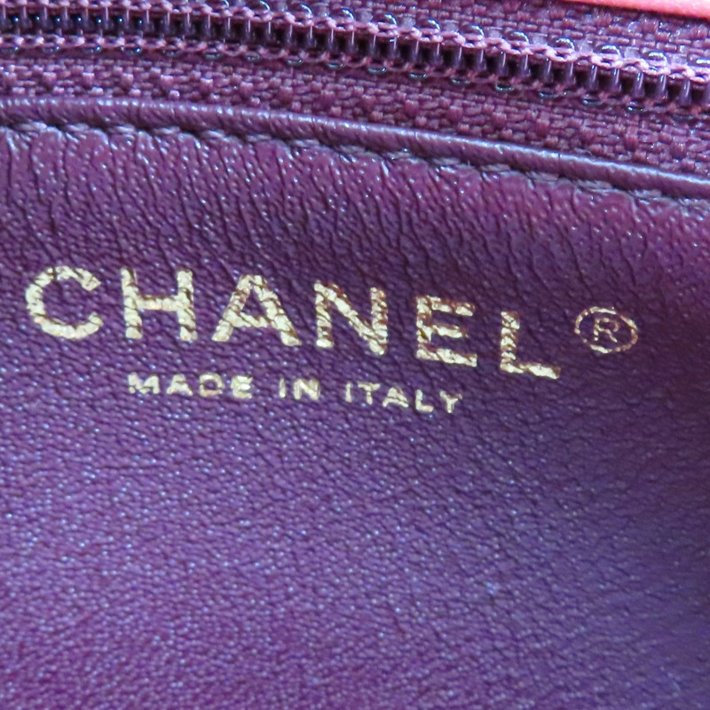 粉色 菱格紋 羊皮 Trendy CC 兩用包 金扣【CHANEL 香奈兒】 A92236-5