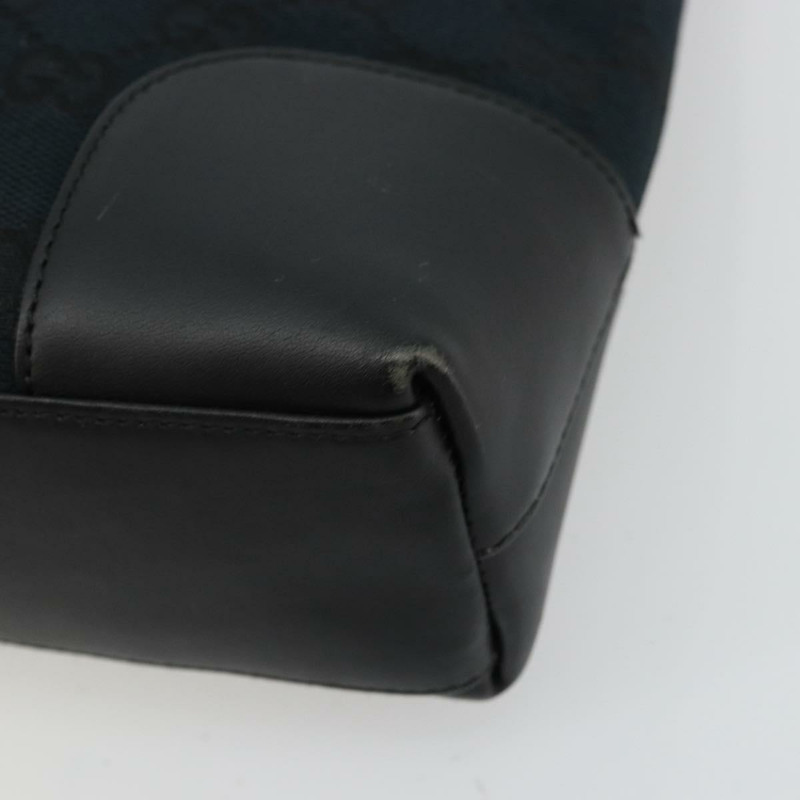 【日本直送】GUCCI GG帆布肩背包 黑色 金色 001 4231 正品 ep14295A-7