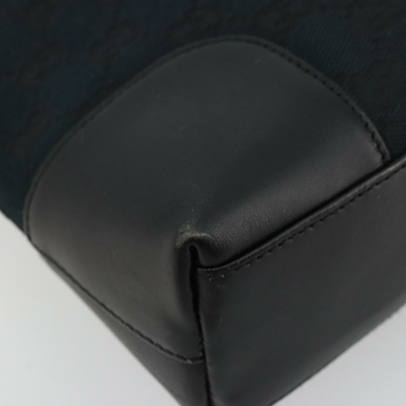 【日本直送】GUCCI GG帆布肩背包 黑色 金色 001 4231 正品 ep14295A-14