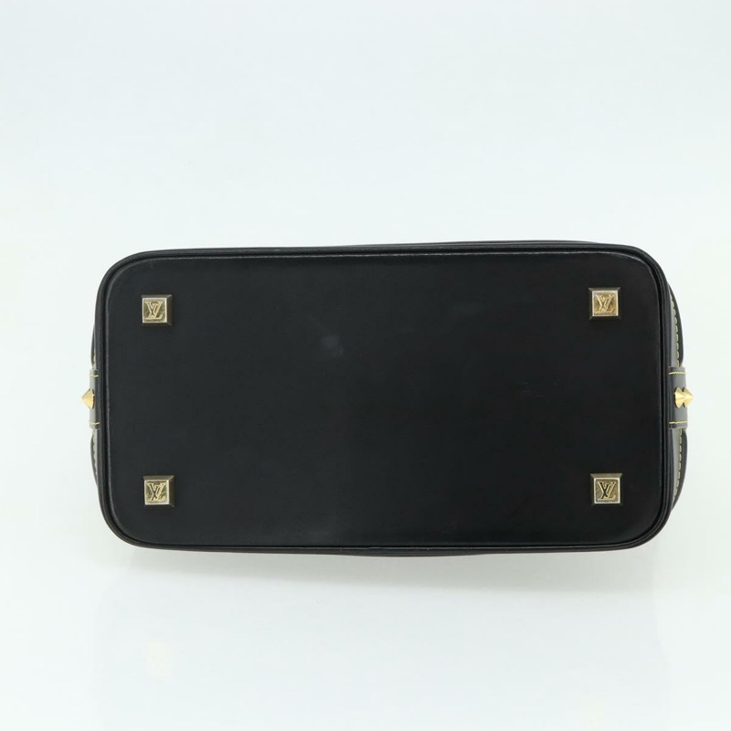 【日本直送】路易威登 Suhari Lockit PM 手提包 黑色皮革 M91888 LV 正品 ka4094A-4