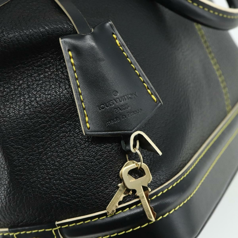 【日本直送】路易威登 Suhari Lockit PM 手提包 黑色皮革 M91888 LV 正品 ka4094A-8