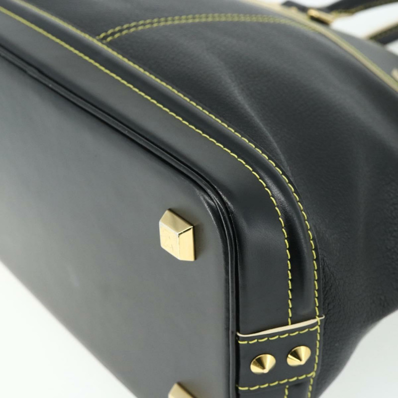 【日本直送】路易威登 Suhari Lockit PM 手提包 黑色皮革 M91888 LV 正品 ka4094A-15