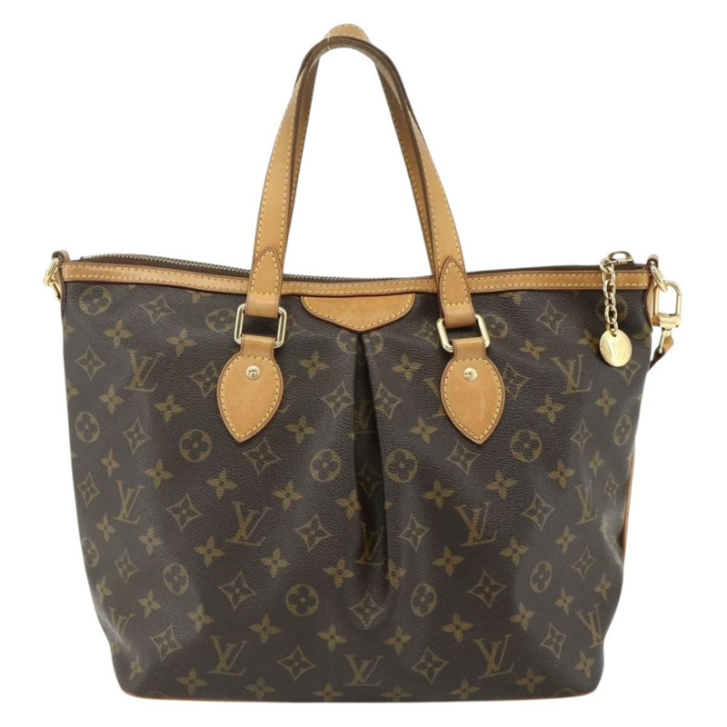 【日本直送】路易威登 Monogram Palermo PM 手提包 M40145 LV Auth ka4111A-1