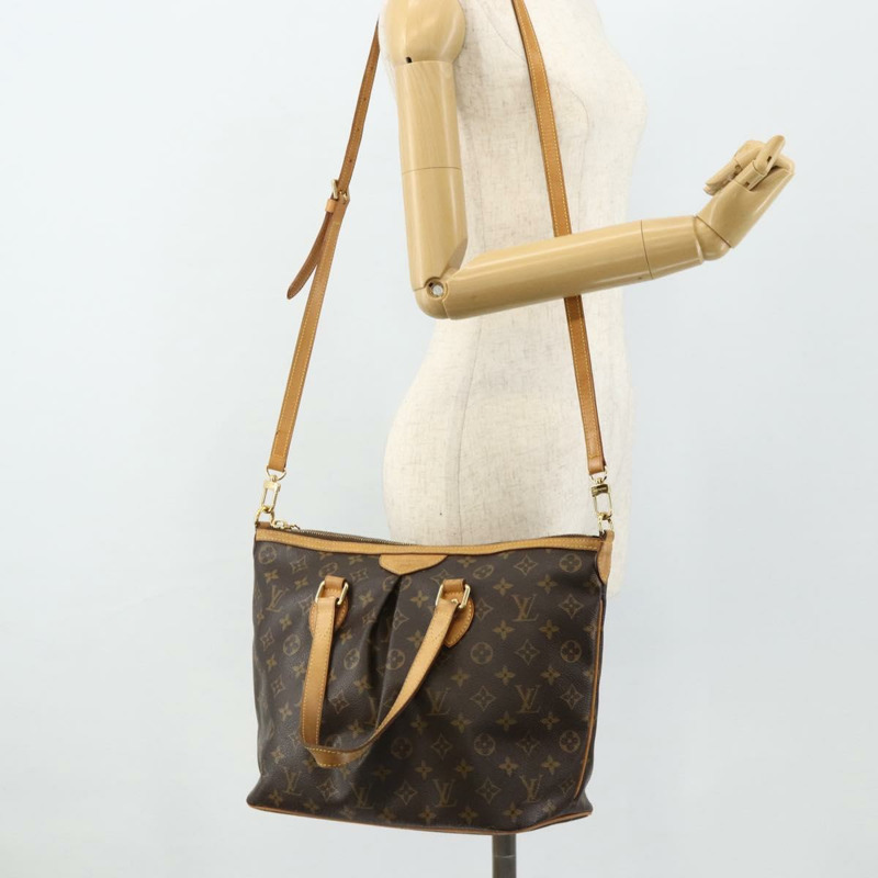 【日本直送】路易威登 Monogram Palermo PM 手提包 M40145 LV Auth ka4111A-24