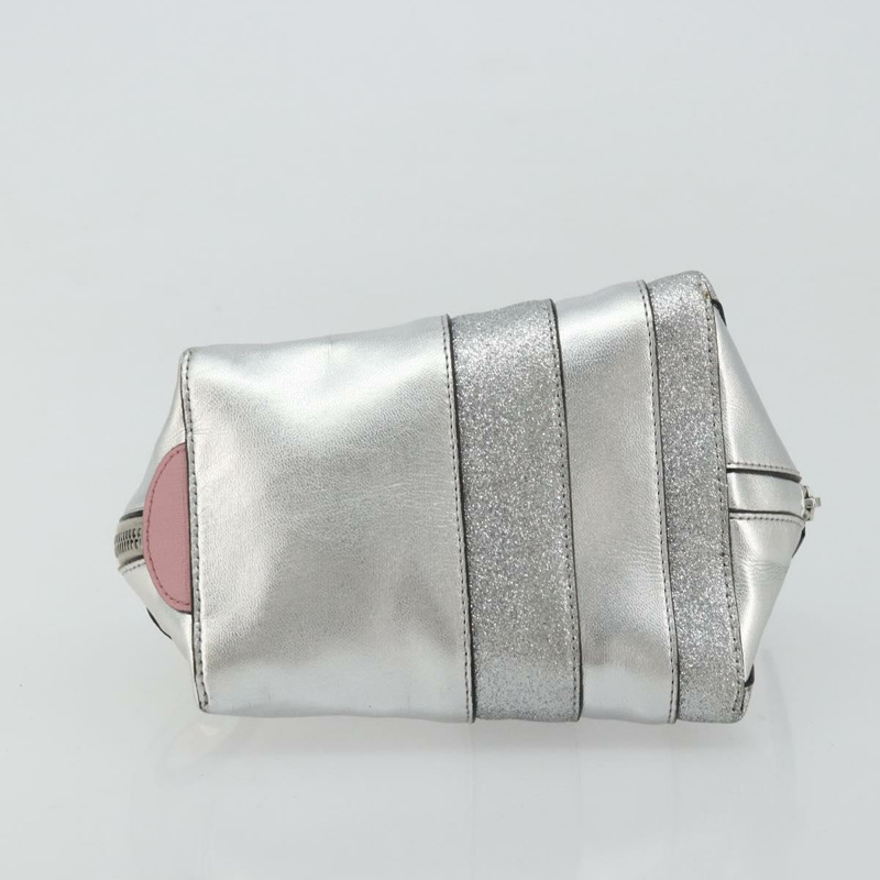 【日本直送】GUCCI 兒童手提包 皮革 銀色 正品 177083A-4