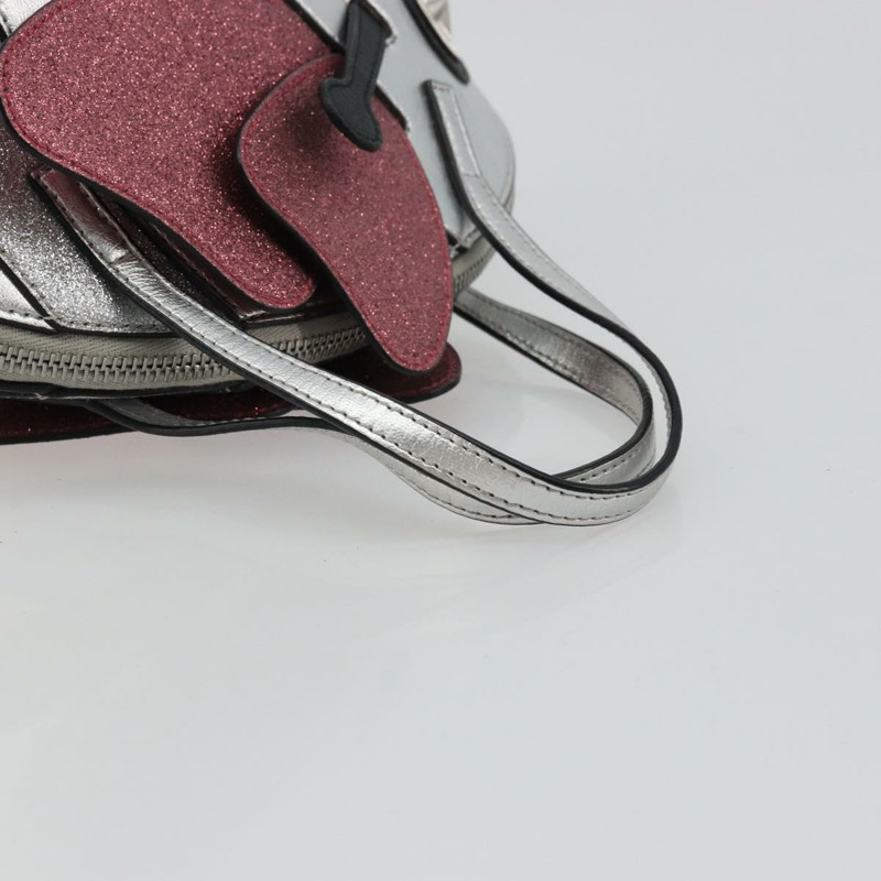 【日本直送】GUCCI 兒童手提包 皮革 銀色 正品 177083A-6