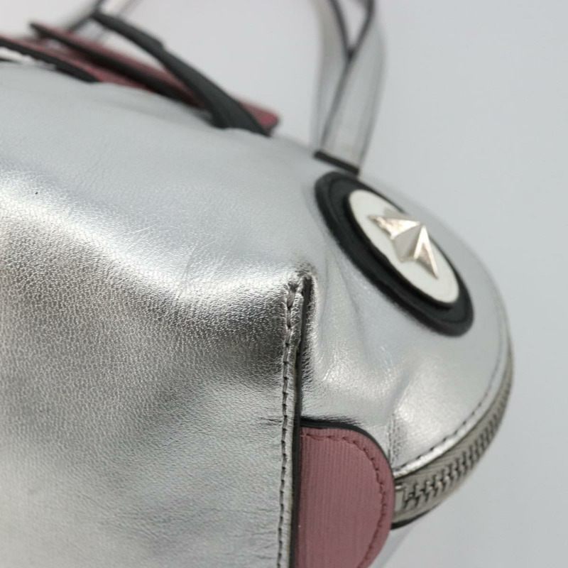 【日本直送】GUCCI 兒童手提包 皮革 銀色 正品 177083A-14