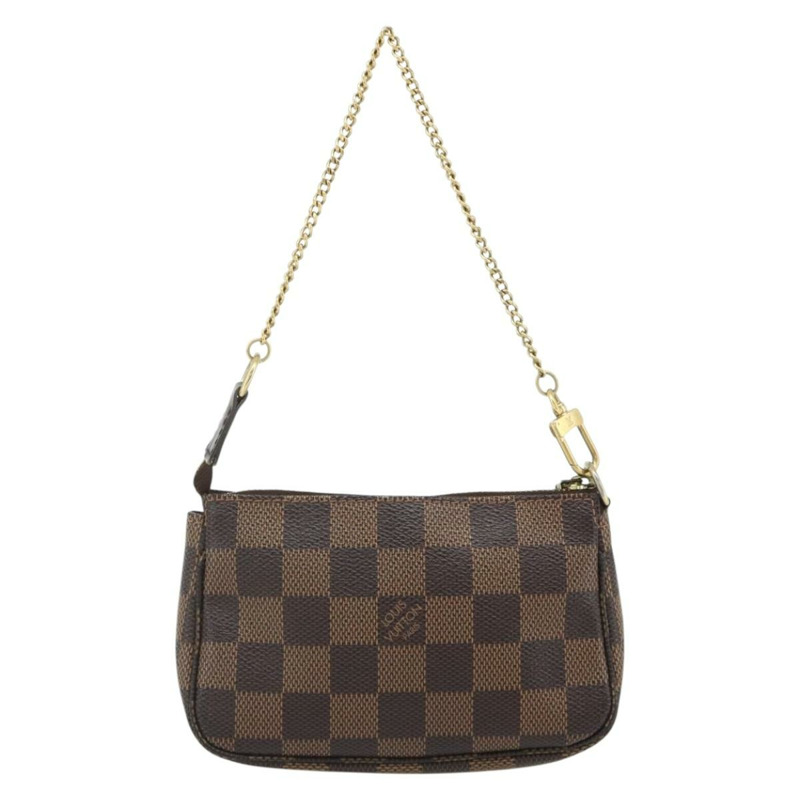 【日本直送】路易威登 Damier Ebene T&B 迷你手拿包配件 N58011 LV 正品 177106A-1