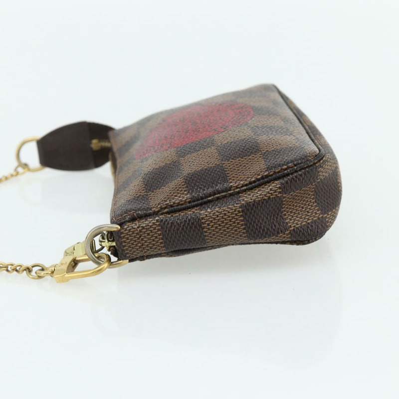 【日本直送】路易威登 Damier Ebene T&B 迷你手拿包配件 N58011 LV 正品 177106A-2