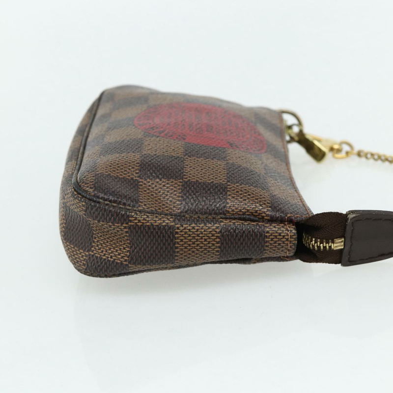 【日本直送】路易威登 Damier Ebene T&B 迷你手拿包配件 N58011 LV 正品 177106A-3