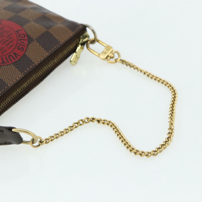 【日本直送】路易威登 Damier Ebene T&B 迷你手拿包配件 N58011 LV 正品 177106A-6
