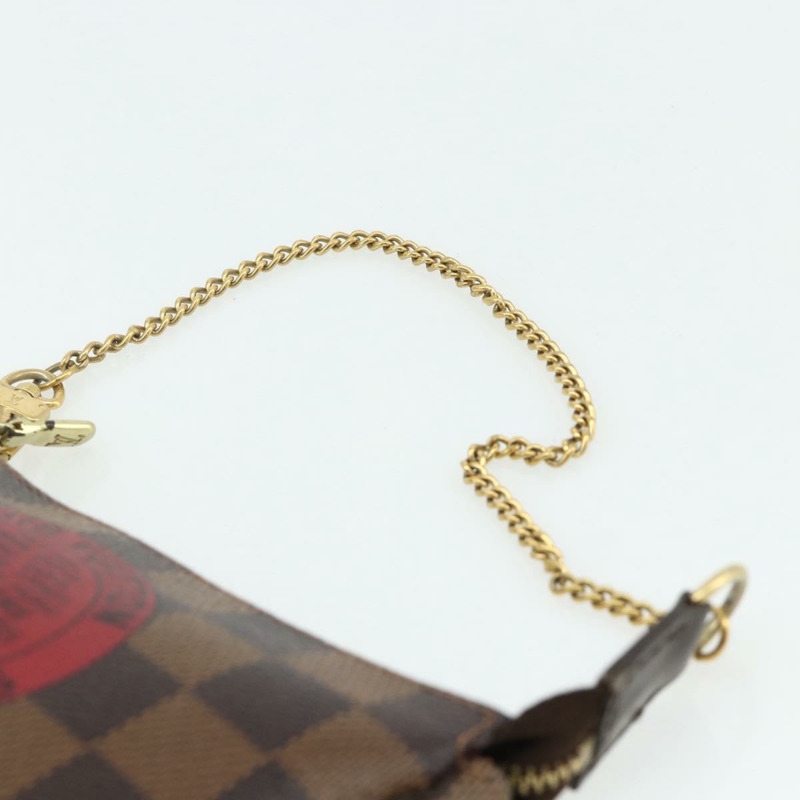 【日本直送】路易威登 Damier Ebene T&B 迷你手拿包配件 N58011 LV 正品 177106A-7