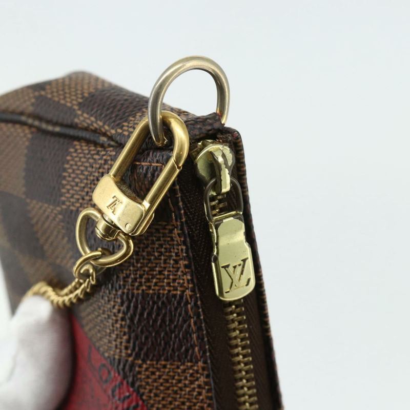 【日本直送】路易威登 Damier Ebene T&B 迷你手拿包配件 N58011 LV 正品 177106A-9
