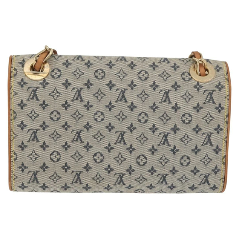 【日本直送】路易威登 Monogram Mini Camille 鏈條單背包 藍色 M92002 正品 177432A-1