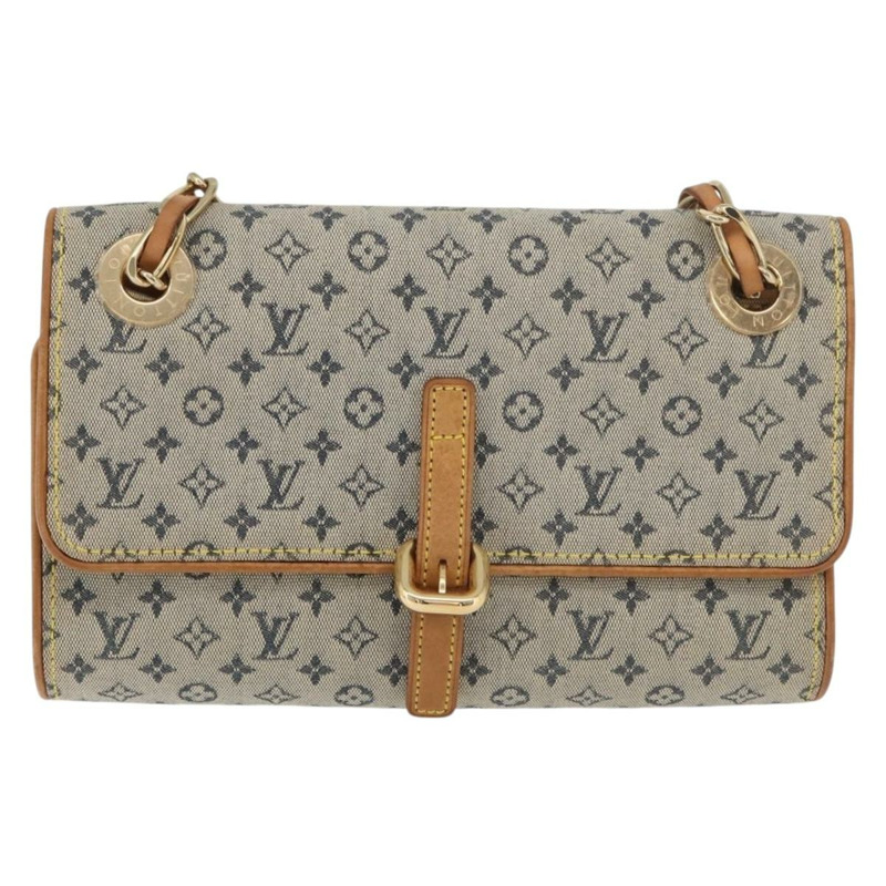 【日本直送】路易威登 Monogram Mini Camille 鏈條單背包 藍色 M92002 正品 177432A-12