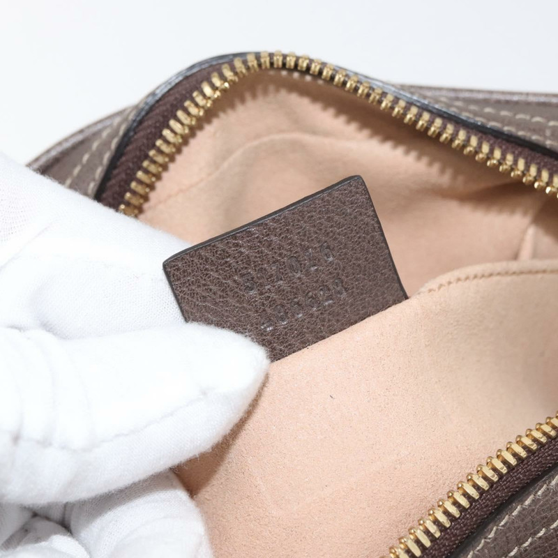 【日本直送】GUCCI GG Supreme Web Sherry Line 腰包 PVC 米色 金色 517076 正品 175059SAM-10