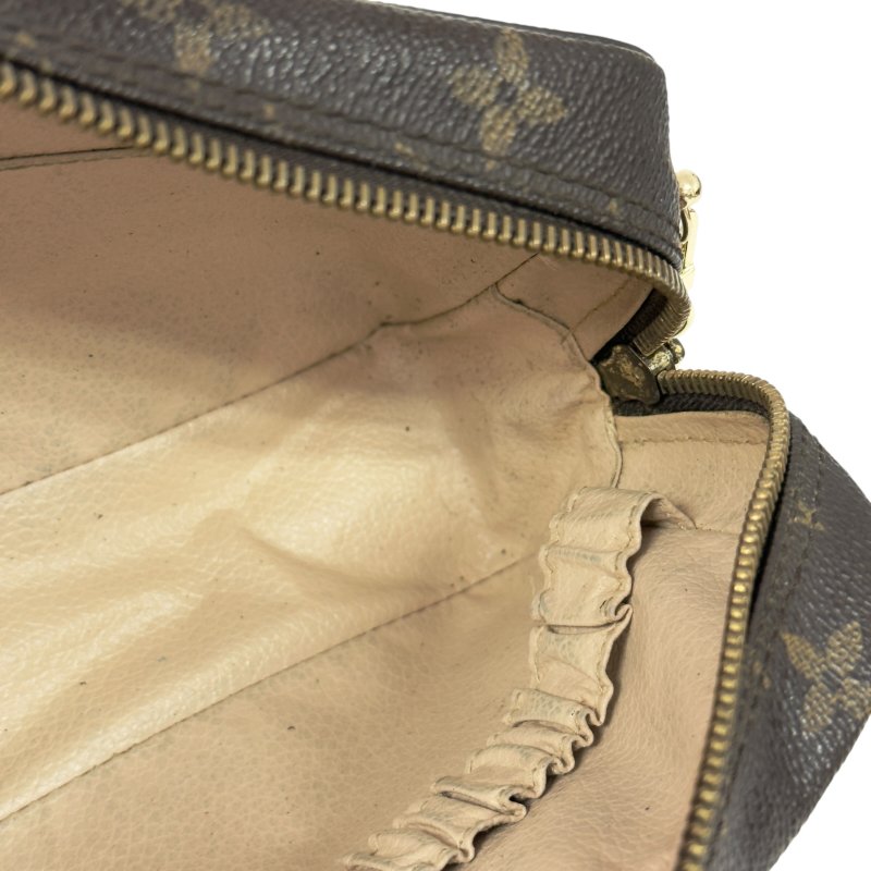 LOUIS VUITTON 中古 *自加鏈＞送無品牌鏈帶* 老花 斜揹袋-16
