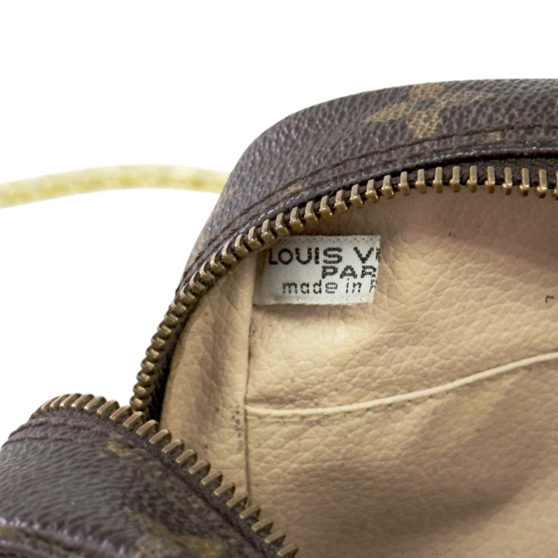 LOUIS VUITTON 中古 *自加鏈＞送無品牌鏈帶* 老花 斜揹袋-18