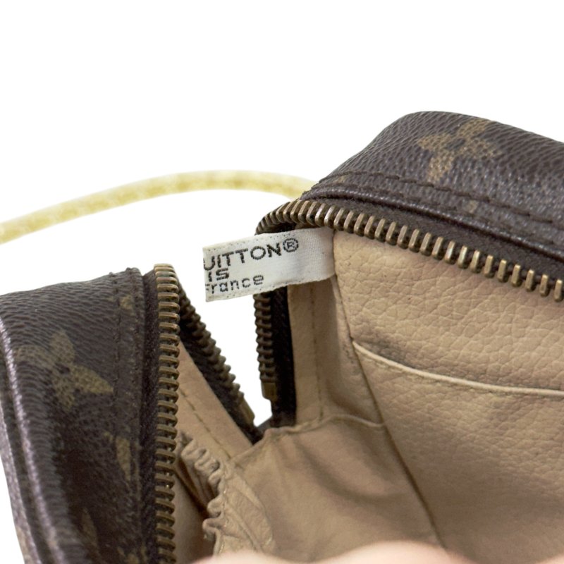 LOUIS VUITTON 中古 *自加鏈＞送無品牌鏈帶* 老花 斜揹袋-19