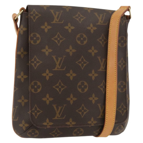 路易威登 Monogram Musette Salsa 短單背包 M51258 LV Auth 175036A