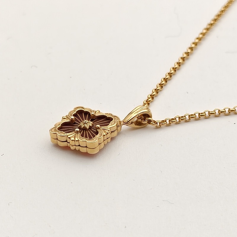 BUCCELLATI Opera項鏈小號18K黃金-2