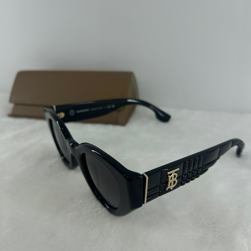 BURBERRY B4390-F TB LOGO鏡架墨鏡-5