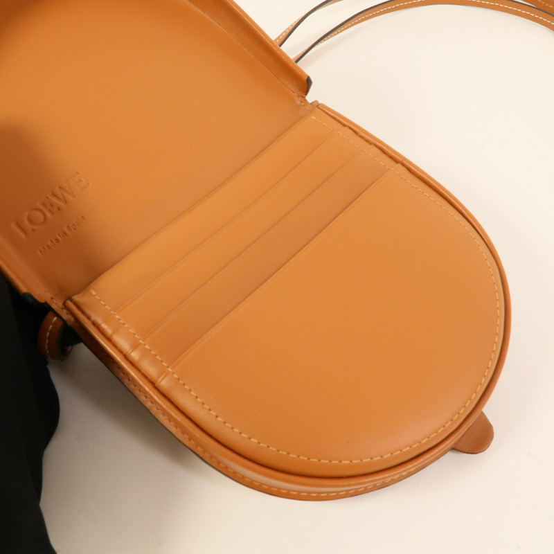 LOEWE 牛皮皮革Shoulder Bag肩背袋-7