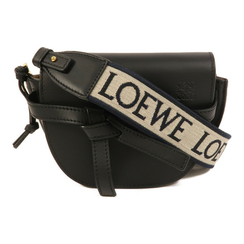 LOEWE 牛皮皮革Mini Gate肩背袋