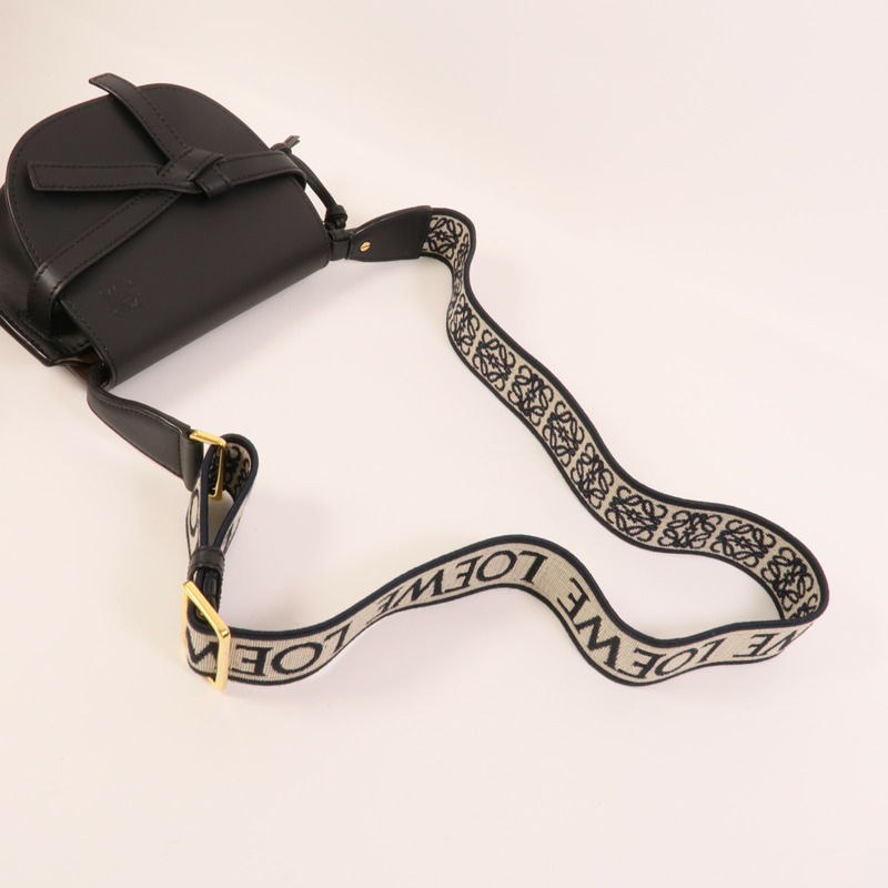 LOEWE 牛皮皮革Mini Gate肩背袋-5