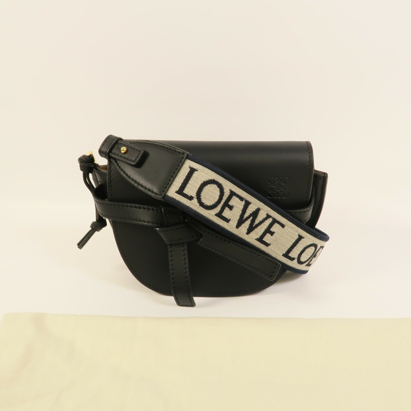 LOEWE 牛皮皮革Mini Gate肩背袋-10