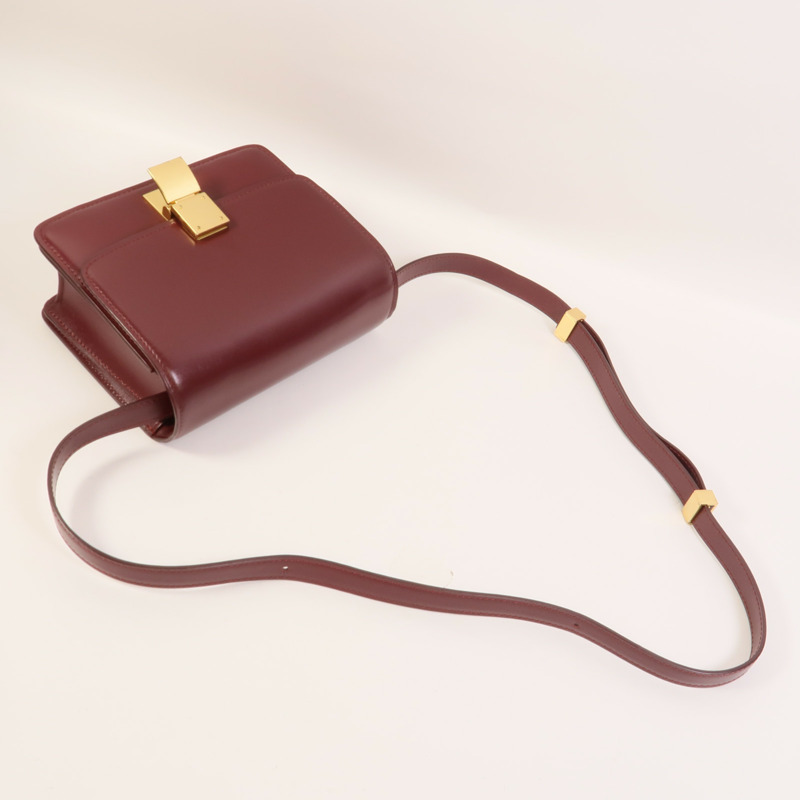CELINE 牛皮皮革Classic Box Small肩背袋-5