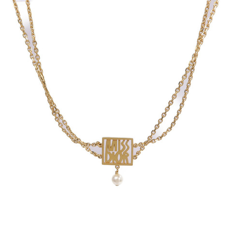 Dior 金屬Miss Dior Choker項鍊