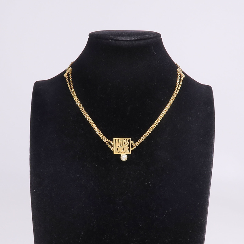 Dior 金屬Miss Dior Choker項鍊-8