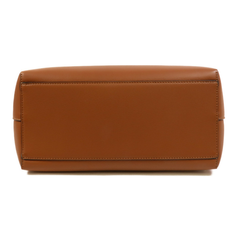 LOEWE 牛皮皮革Anagram Tote Small手挽肩背兩用袋-3