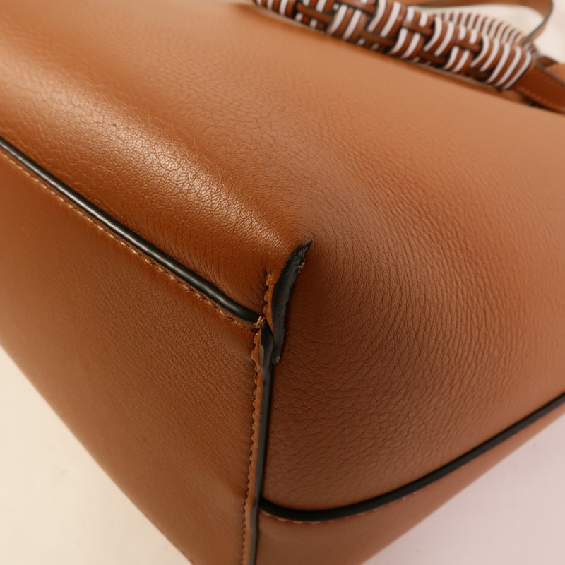 LOEWE 牛皮皮革Anagram Tote Small手挽肩背兩用袋-8