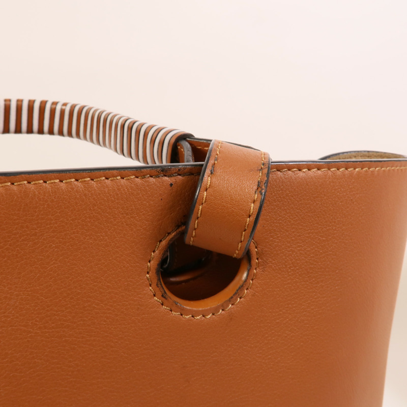 LOEWE 牛皮皮革Anagram Tote Small手挽肩背兩用袋-12