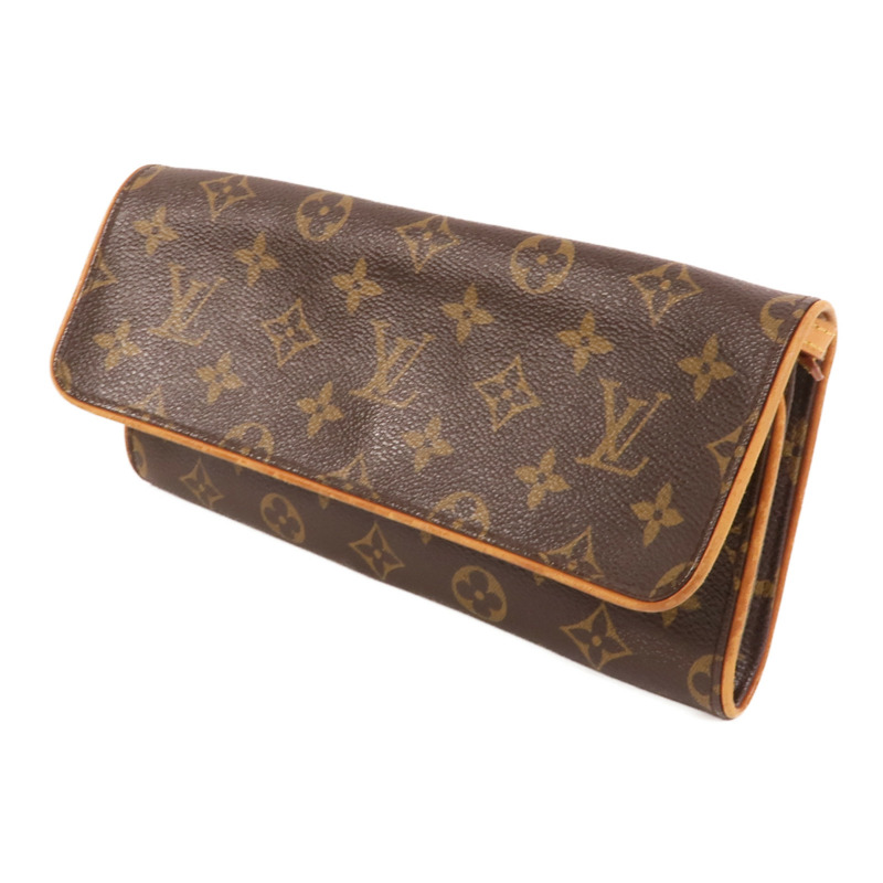 LOUIS VUITTON Monogram Pochette Twin GM肩背袋-2
